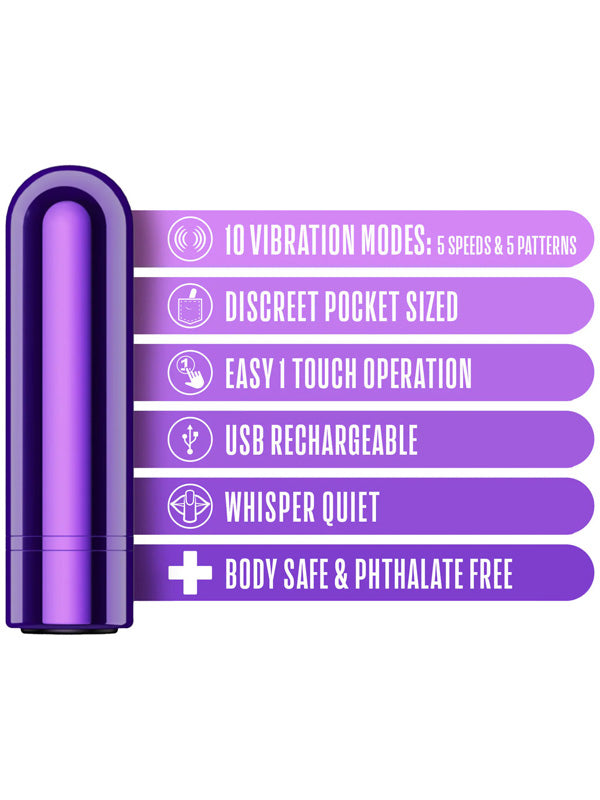Mini Vibrator Reîncărcabil Blush Kool Vibes