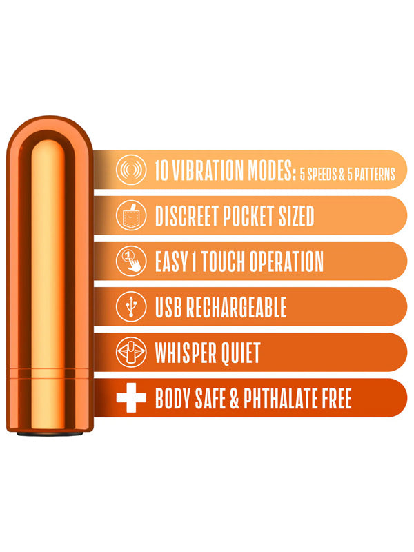 Mini Vibrator Reîncărcabil Blush Kool Vibes