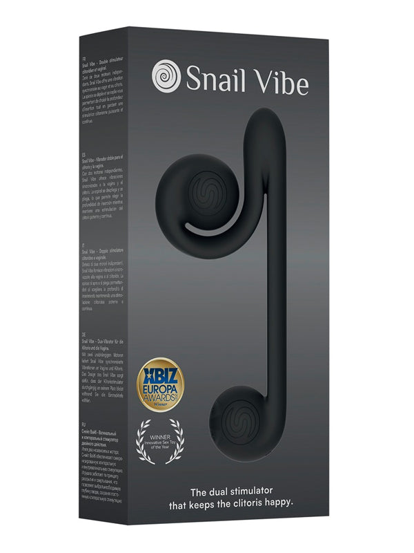 Vibrator Impermeabil Snail Vibe Dual Motor