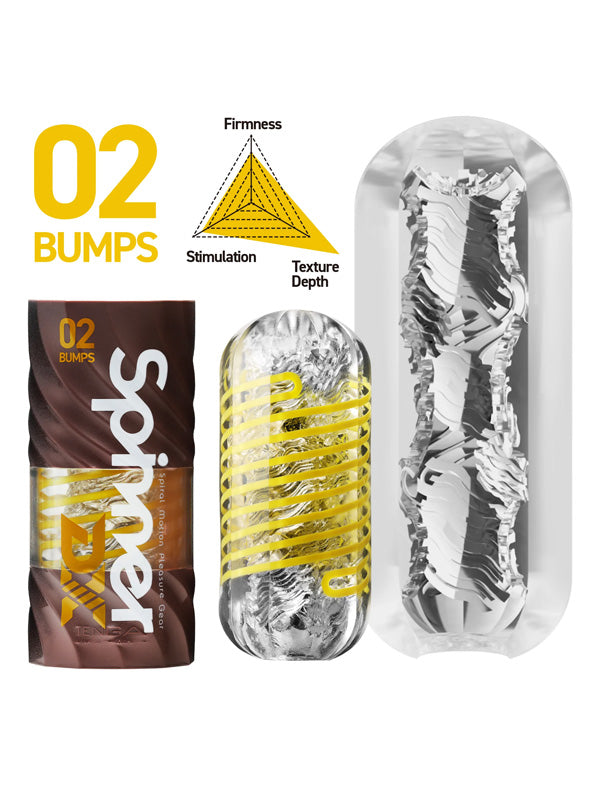 Masturbator Tenga Spinner DX Spiral 02 Bumps