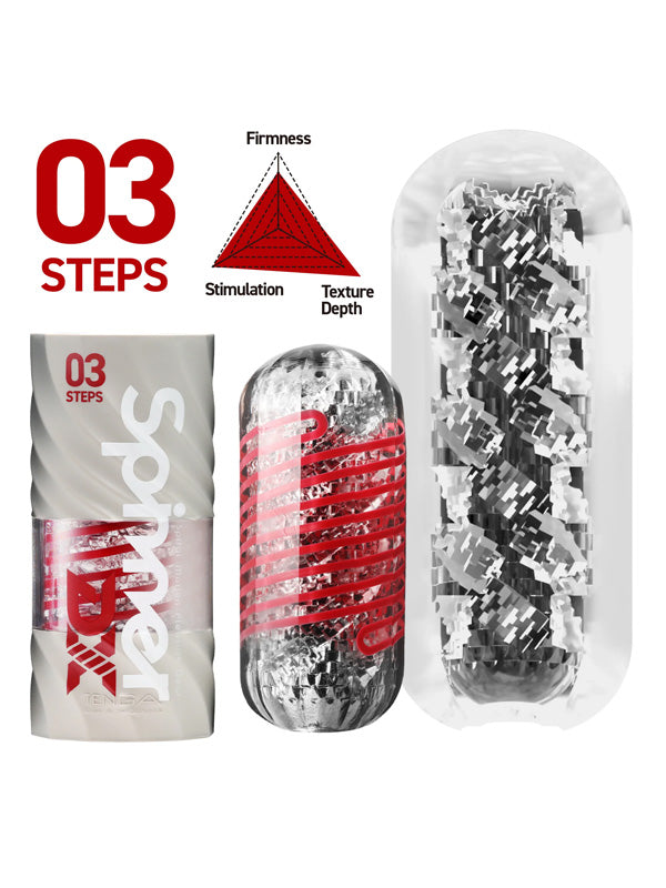 Masturbator Tenga Spinner DX Spiral 03 Steps