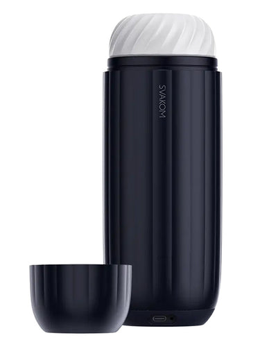 Masturbator Interactiv cu Aspirație și Vibrații Svakom Sam Neo 2