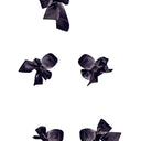 Bad Kitty Black Satin Ribbon Set