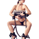 Bad Kitty Black Satin Ribbon Set