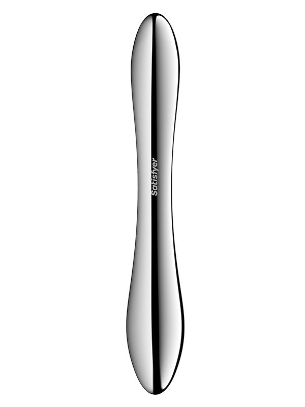 Dildo din Oțel Inoxidabil Satisfyer Pure Gravity 1