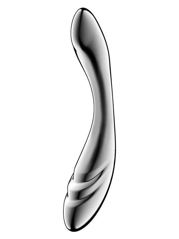 Dildo din Oțel Inoxidabil Satisfyer Pure Gravity 3