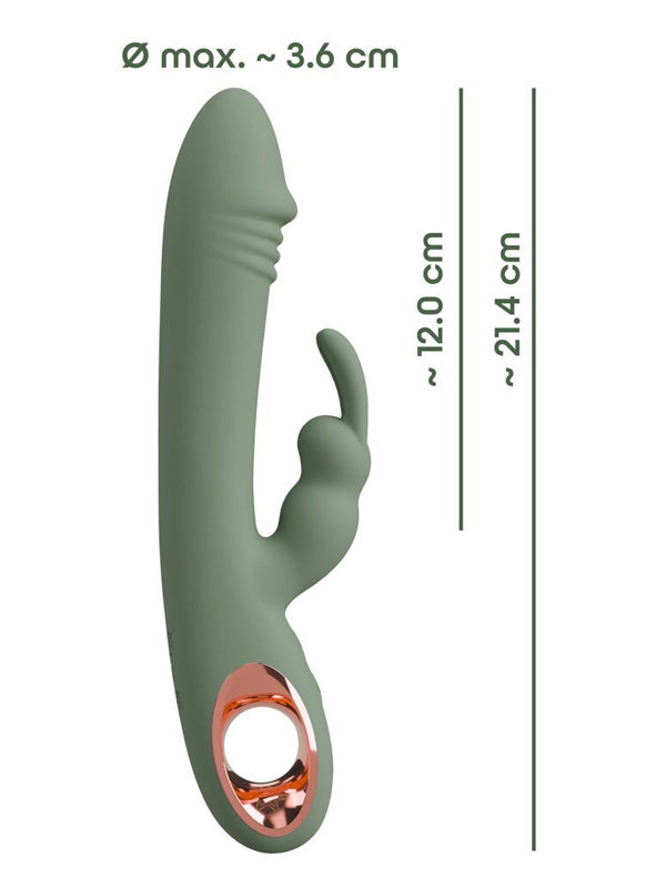 Vibrator Rabbit You2Toys Slim Olive