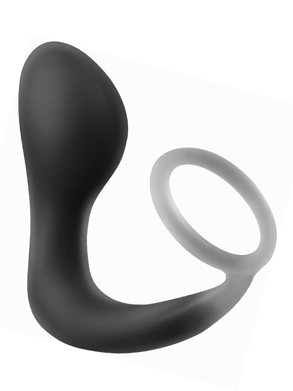 Stimulator Anal cu Inel pentru Testicule NS Novelties Renegade Slingshot Black