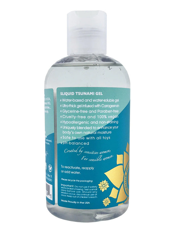 Lubrifiant pe Bază de Apă Sliquid Naturals Tsunami Ultra-Thick Gel