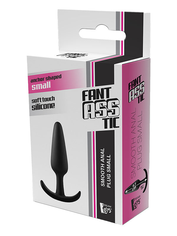 Dream Toys Fantasstic Smooth Black Anal Plug Small