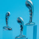 b-Vibe Stainless Steel 3-Piece P-Spot Training Set