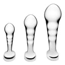 b-Vibe Stainless Steel 3-Piece P-Spot Training Set