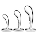 b-Vibe Stainless Steel 3-Piece P-Spot Training Set