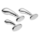 b-Vibe Stainless Steel 3-Piece P-Spot Training Set