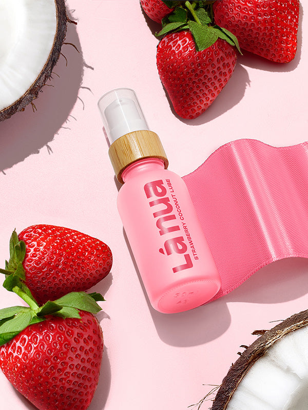 La Nua Strawberry Coconut Water Based Personal Lubricant