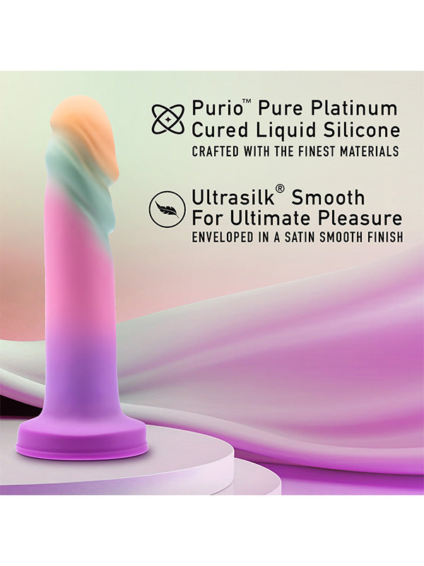 Blush Avant Sunrise Gaze Silicone Suction Cup Dildo Sherbet 19 cm