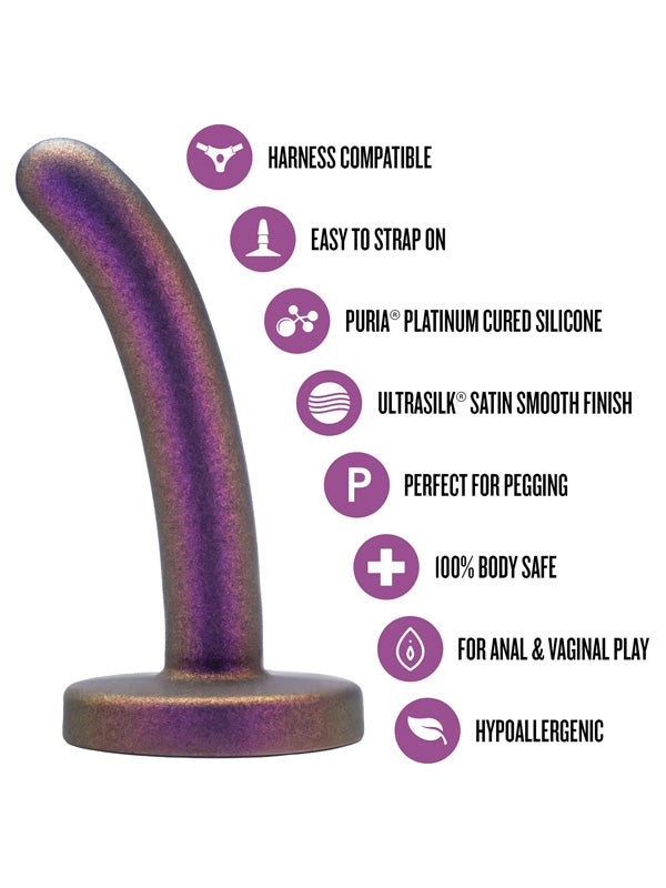 Dildo Blush Temptasia Surrender Beginner Peg Power Purple 12 cm