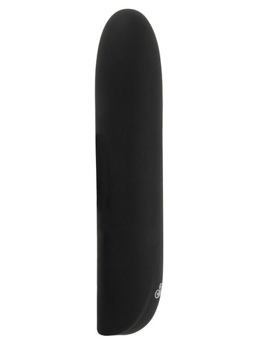 Mini Vibrator din Silicon Sweet Smile Negru