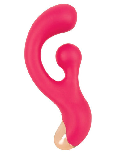 Vibrator Rabbit G-Spot cu Stimulator Clitoridian Rotativ Sweet Smile
