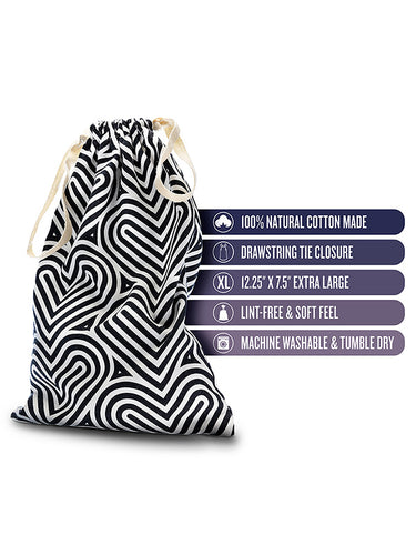 Blush The Collection Bomba Cotton Toy Bag