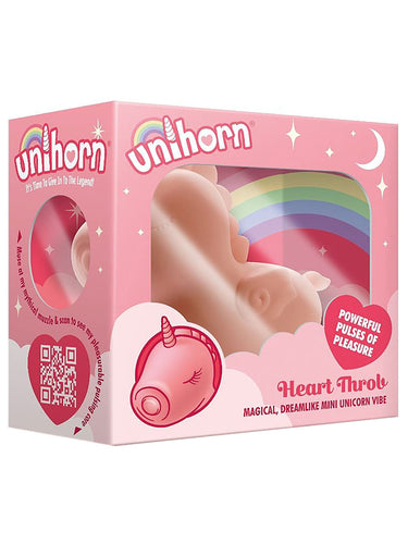 Creative Conceptions Unihorn Heart Throb Pulsing Clitoral Vibrator