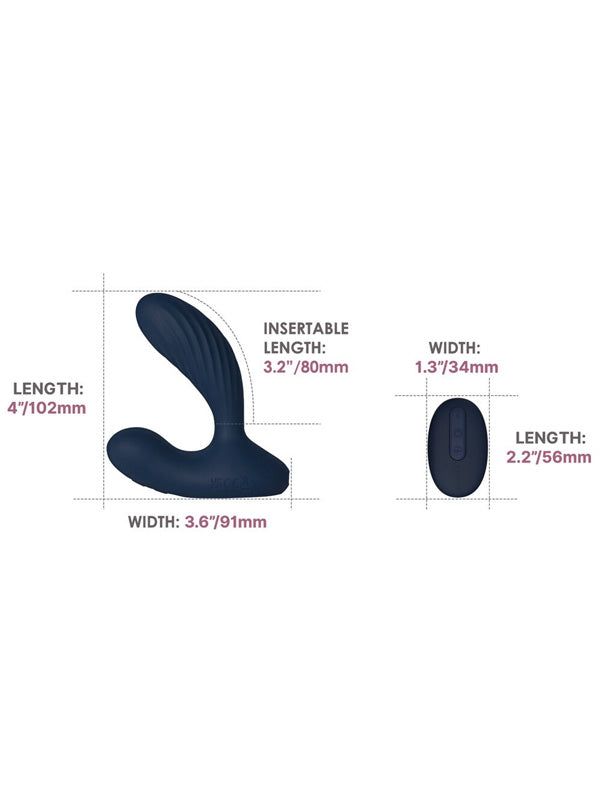 Vibrator pentru Prostată cu Încălzire Svakom Vick Neo 2 Interactive