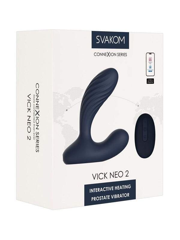 Vibrator pentru Prostată cu Încălzire Svakom Vick Neo 2 Interactive
