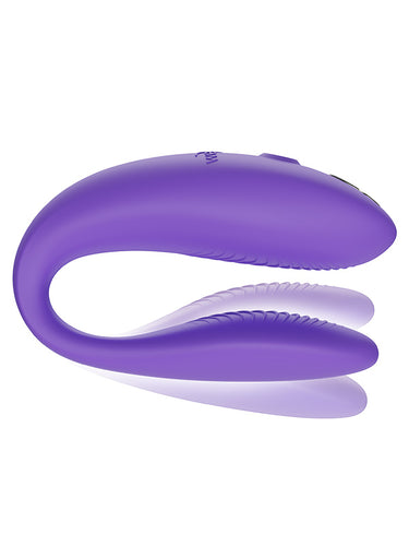 Vibrator din Silicon pentru Cupluri cu APP We-Vibe Sync Go