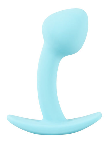 Mini Dop Anal Curbat din Silicon You2Toys Cuties Blue
