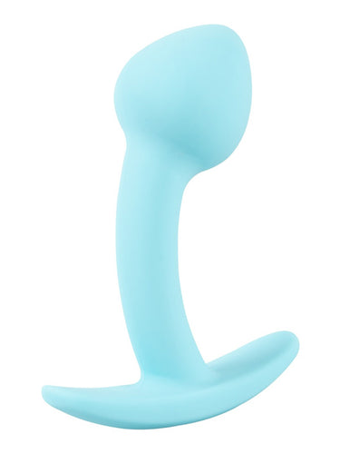 Mini Dop Anal Curbat din Silicon You2Toys Cuties Blue