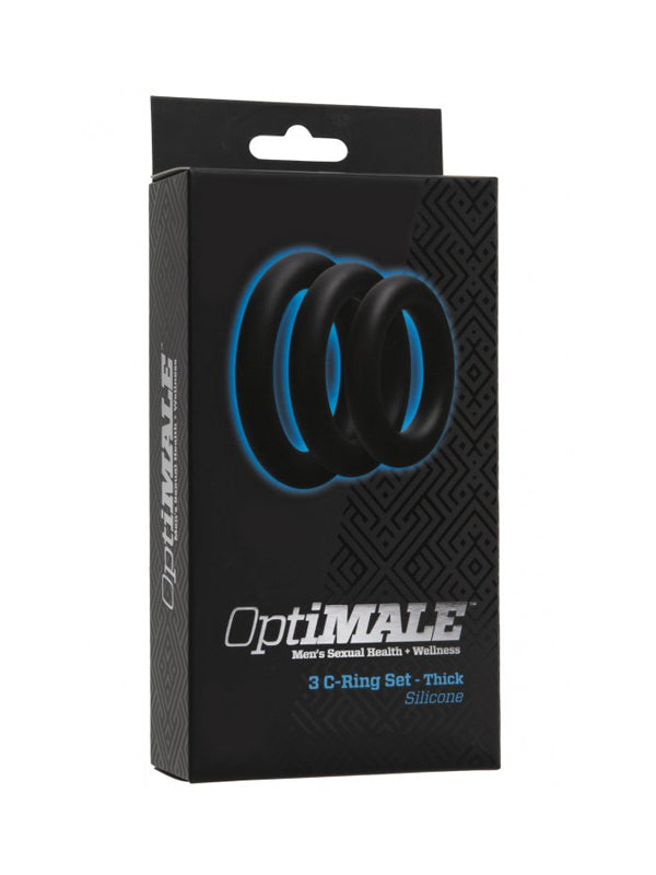 Doc Johnson Optimale Set Of 3 Thick Cock Rings