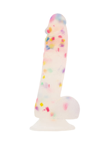 Addiction Party Marty Frost & Confetti Silicone Dildo 19 cm