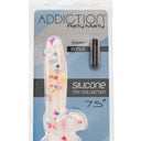 Addiction Party Marty Frost & Confetti Silicone Dildo 19 cm