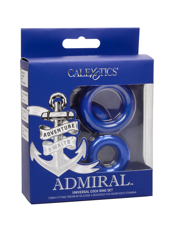 CalExotics Admiral Universal Cock Ring Set