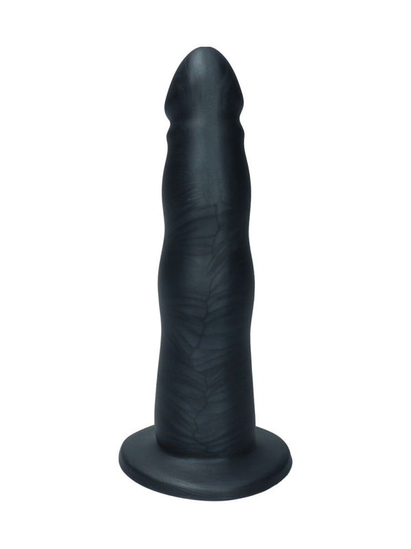 Dildo Realist din Silicon cu Ventuză Ylva & Dite Anteros Black Grey