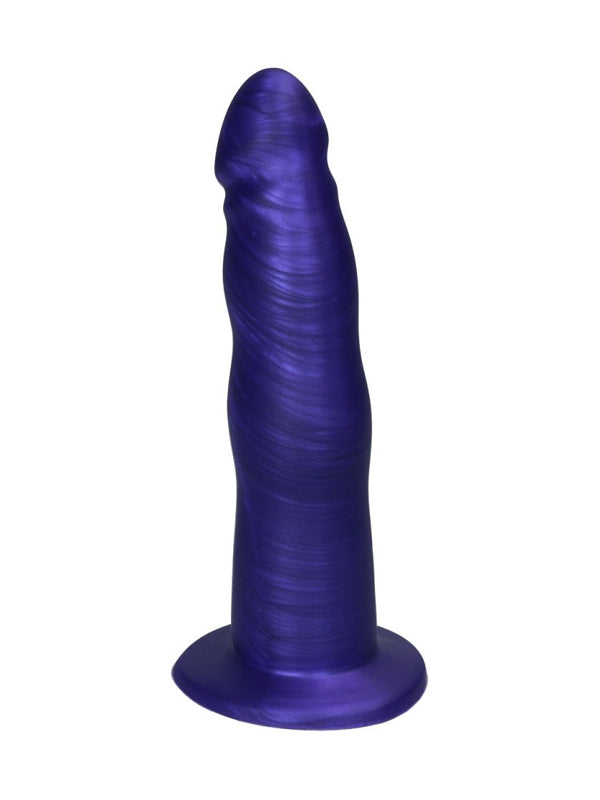 Dildo Realist din Silicon cu Ventuză Ylva & Dite Anteros Iridescent Violet