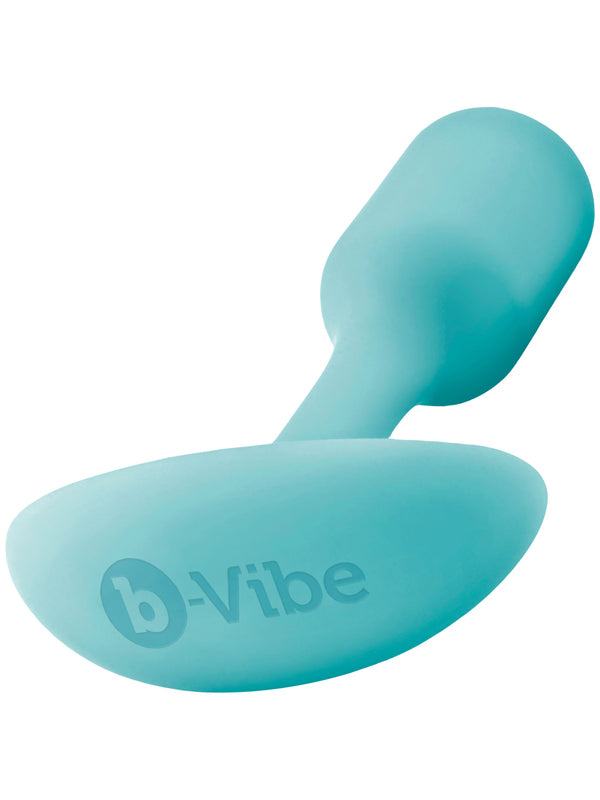 b-Vibe Snug Plug 1 Small Weighted Silicone Butt Plug Mint