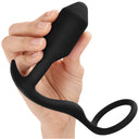 b-Vibe Snug & Tug Weighted Plug & Cock Ring