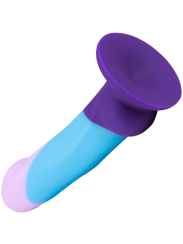 Dildo din Silicon cu Ventuză Blush Avant D16 Purple Haze