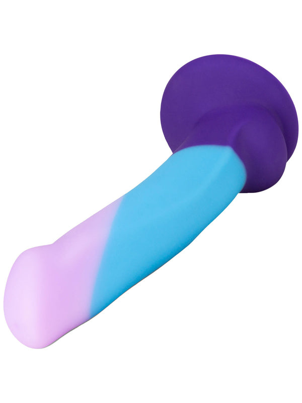 Dildo din Silicon cu Ventuză Blush Avant D16 Purple Haze