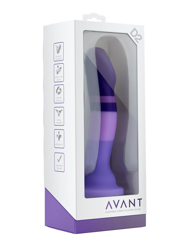 Blush Avant D2 Purple Rain Dildo 19 cm