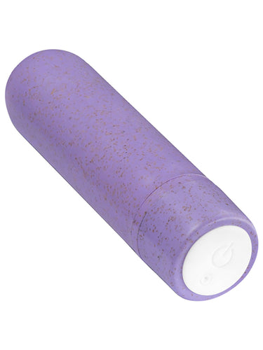 Blush Gaia Eco Bullet Rechargeable Biodegradable Vibrator Purple