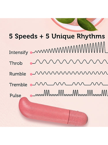 Blush Gaia Eco G Spot Vibe Biodegradable Vibrator