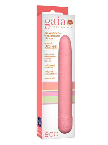 Blush Gaia Eco Vibe Biodegradable Vibrator Pink
