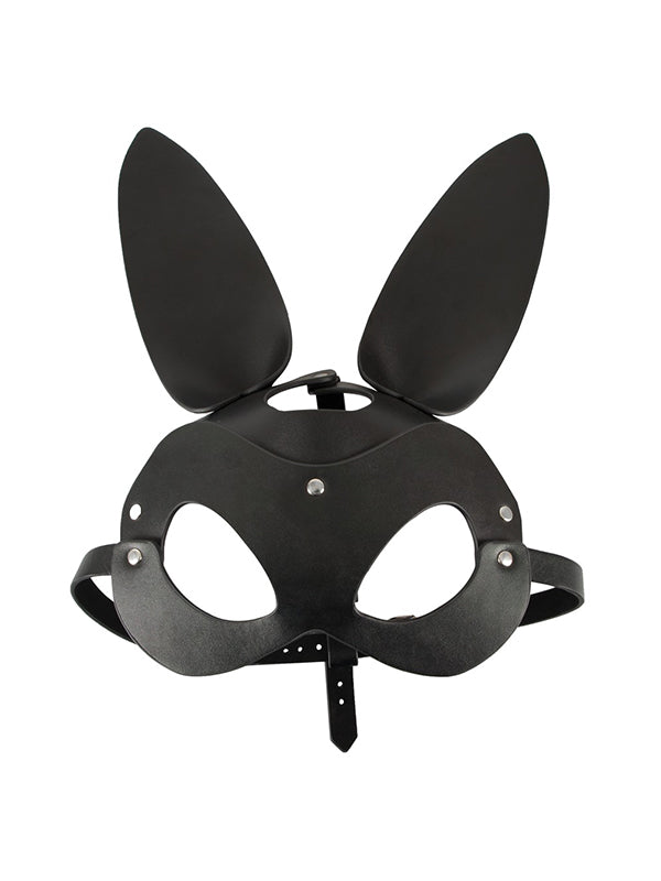 Bad Kitty Bunny Mask With Rabbit Ears Black