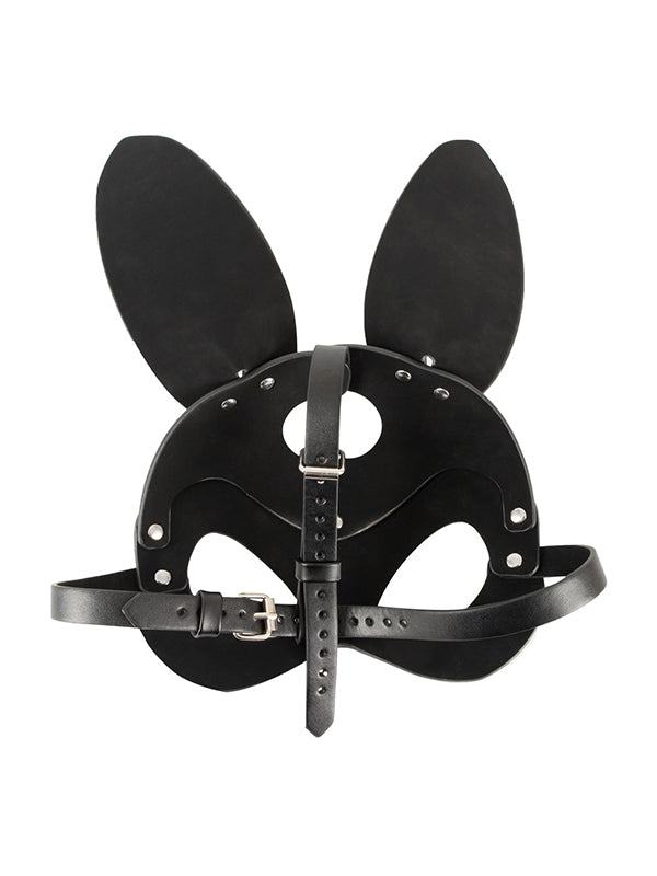 Bad Kitty Bunny Mask With Rabbit Ears Black