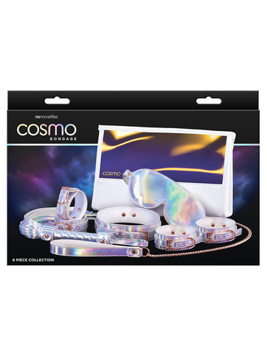 Set BDSM Holografic din 6 Piese NS Novelties Cosmo Bondage