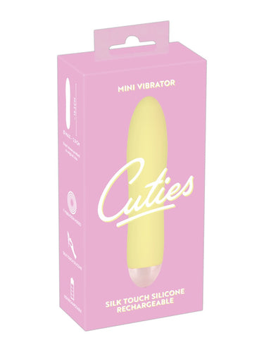 Mini Vibrator Impermeabil din Silicon You2Toys Cuties Yellow Mini