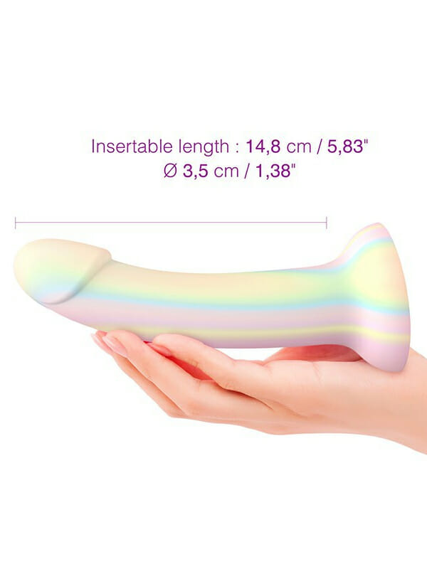 Dildo din Silicon cu Ventuză Love to Love Dildolls Fantasia Glow in the Dark