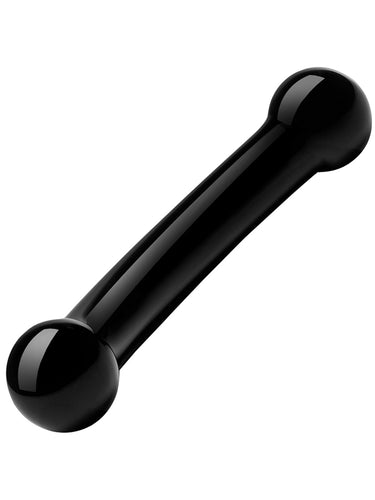 Gläs Double Bull Glass Dildo 14 cm